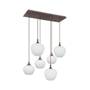 Globo Globo 15548-6HC - Lustr na lanku MAXY 6xE27/40W/230V bílá
