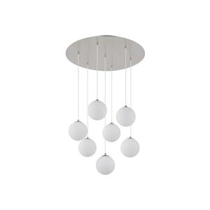Globo Globo 56140-7H - LED Lustr na lanku RIHA 7xG9/3,5W/230V bílá