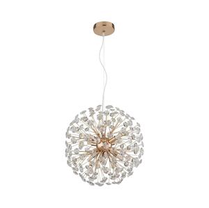 Globo Globo 64135H1 - LED Lustr na lanku KATRINA 8xG9/3,5W/230V zlatá