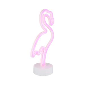 Globo Globo 28064 - LED Neonová stolní dekorace FLAMINGO LED/2W/3xAA plameňák