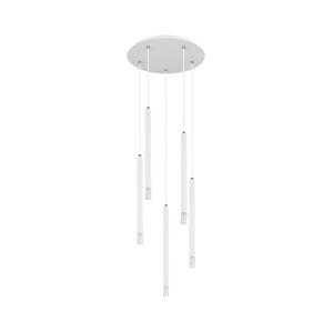 Globo Globo 15629W-5 - Lustr na lanku RYAN 5xG9/4W/230V pr. 34 cm