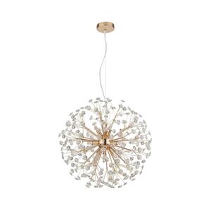 Globo Globo 64135H2 - LED Lustr na lanku KATRINA 9xG9/3,5W/230V zlatá