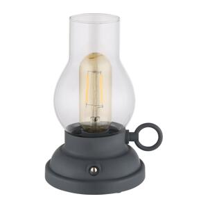 Globo Globo 58016A - LED Stm. nab. dot. stolní lampa PETRO 1W/3,7V 1200 mAh antracit