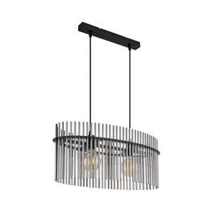 Globo Globo 15698H3 - Lustr na lanku GORLEY 2xE27/60W/230V černá