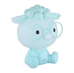 Globo Globo 21760B - LED Stm. nab. dětská noční lampička SHEEPY 1W/5V 500 mAh modrá