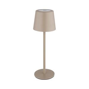 Globo Globo 58482S-LED Stm. ven. nab. dot. stolní lampa VAN. 12W/5V 2200mAh IP44 krém