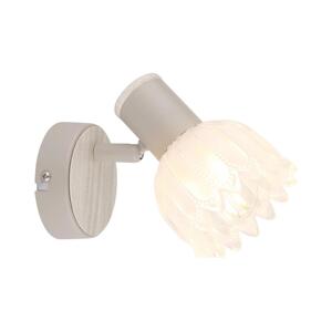 Globo 54317-1 - Nástěnné bodové svítidlo PLANTA 1xE14/40W/230V 54317-1