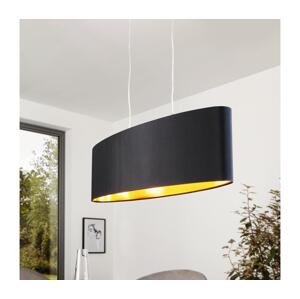 Eglo Eglo 55266 - Lustr na lanku MASERLO 2xE27/60W/230V černá