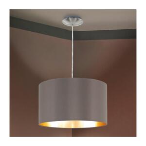 Eglo Eglo 55269 - Lustr na lanku MASERLO 1xE27/60W/230V hnědá