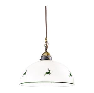 Kolarz Kolarz 731.30.101 - Lustr na lanku NONNA 1xE27/75W/230V pr. 30 cm jeleni zelená