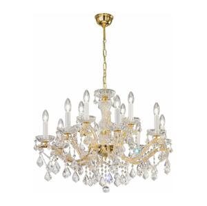 Kolarz Kolarz 3149.88+4.3.KoT - Křišťálový lustr MARIA LOUISE 12xE14/40W/230V 24K zlato