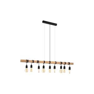 Eglo Eglo 182429 - Lustr na lanku TOWNSHEND 9xE27/60W/230V