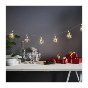 Eglo Eglo 411112 - LED Vánoční řetěz ORNAMENT 10xLED/3xAA 1,8m teplá bílá