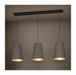 Eglo Eglo 390196 - Lustr na lanku PETROSA 3xE27/40W/230V hnědá