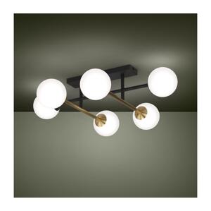 Eglo Eglo 390176 - Přisazený lustr PAZ 6xE14/40W/230V zlatá/černá