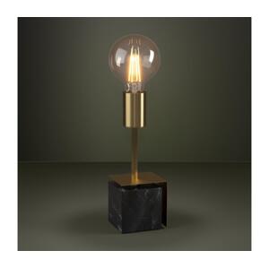 Eglo Eglo 390168 - Stolní lampa CARMITA 1xE27/40W/230V zlatá/černý mramor