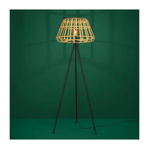 Eglo Eglo 390155 - Stojací lampa MONTEZUELO 1xE27/40W/230V hnědá