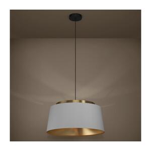 Eglo Eglo 390173 - Lustr na lanku ALMERIMAR 3xE27/40W/230V šedá/zlatá
