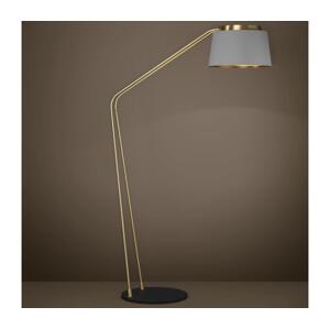 Eglo Eglo 390174 - Stojací lampa ALMERIMAR 1xE27/40W/230V šedá/zlatá