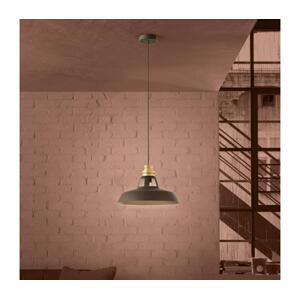 Eglo Eglo 390229 - Lustr na lanku ESPINARDO 1xE27/40W/230V černá/zlatá