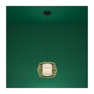 Eglo Eglo 390233 - Lustr na lanku MONTERROSO 1xE27/40W/230V hnědá
