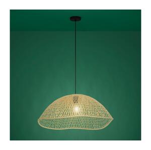 Eglo Eglo 390236 - Lustr na lanku SAMBUCONA 1xE27/40W/230V pr. 72 cm hnědá