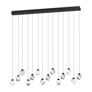 Eglo Eglo 390358 - LED Stmívatelný lustr na lanku SINDICAT 14xLED/3W/230V černá/čirá