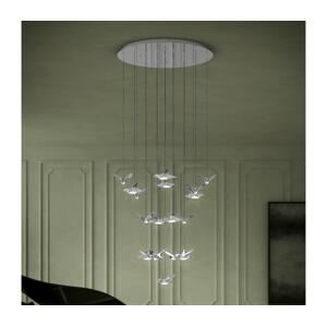 Eglo Eglo 390402 - LED Stmívatelný lustr na lanku PARATEBUENO 17xLED/3W/230V chrom