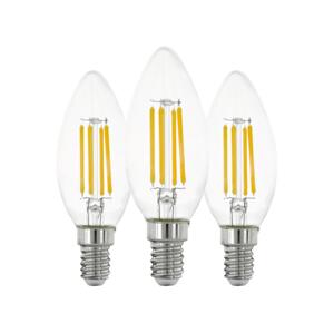 Eglo SADA 3x LED Žárovka VINTAGE C35 E14/7W/230V 2700K - Eglo 110304
