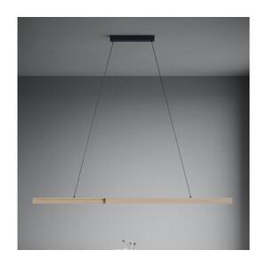 Eglo Eglo 390369 - LED Stmívatelný lustr na lanku MONTEBUONO LED/21W/230V 3000K hnědá