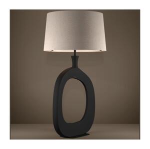 Eglo Eglo 390424 - Stolní lampa DIEZMA 1xE27/60W/230V 88 cm černá/krémová
