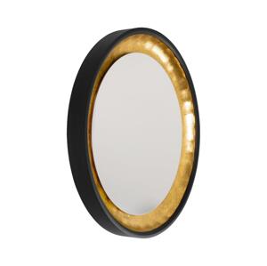Eglo Eglo 425062 - Nástěnné zrcadlo BONTANG pr. 90 cm černá/zlatá