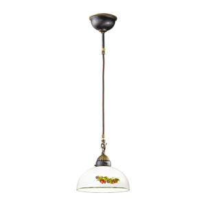 Kolarz Kolarz 731.32.139 - Lustr na lanku NONNA 1xE27/75W/230V pr. 36 cm víno/jahody
