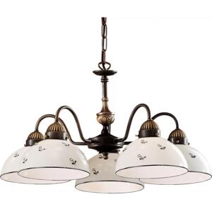 Kolarz Kolarz 731.85.16 - Lustr na řetězu NONNA 5xE27/75W/230V modrá