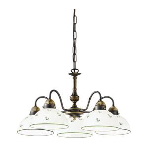 Kolarz Kolarz 731.85.20 - Lustr na řetězu NONNA 5xE27/75W/230V zelená