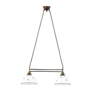 Kolarz Kolarz 731.82.24 - Lustr na lanku NONNA 2xE27/75W/230V modrá