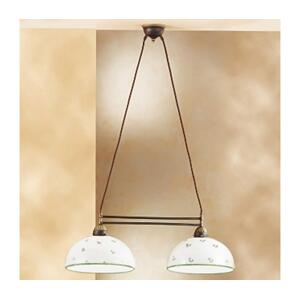 Kolarz Kolarz 731.82.27 - Lustr na lanku NONNA 2xE27/75W/230V zelená