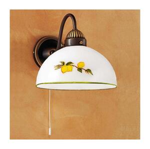 Kolarz Kolarz 731.61.126 - Nástěnná lampa NONNA 1xE27/75W/230V citrony