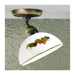 Kolarz Kolarz 731.10.121 - Přisazený lustr NONNA 1xE27/75W/230V pr. 20 cm víno/jahody