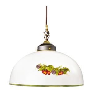 Kolarz Kolarz 731.30.121 - Lustr na lanku NONNA 1xE27/75W/230V pr. 20 cm víno/jahody