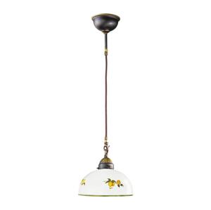 Kolarz Kolarz 731.30.129 - Lustr na lanku NONNA 1xE27/75W/230V pr. 30 cm citrony