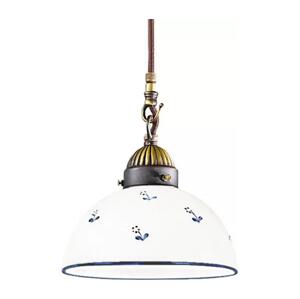 Kolarz Kolarz 731.30.16 - Lustr na lanku NONNA 1xE27/75W/230V pr. 20 cm modrá