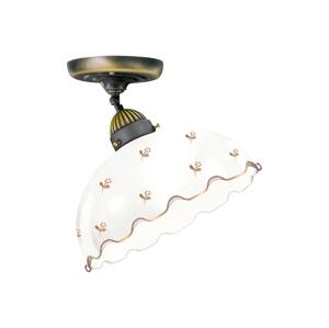 Kolarz 731.10.161-Přisazený lustr NONNA 1xE27/75W/230V pr. 30 cm květ. rose gold 731.10.161