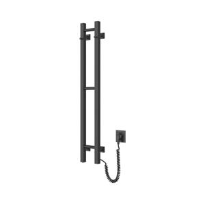 Navin Elektrický sušák na ručníky SILOUETTE 187W/230V 101,1 cm IP44 černá pravá hran.